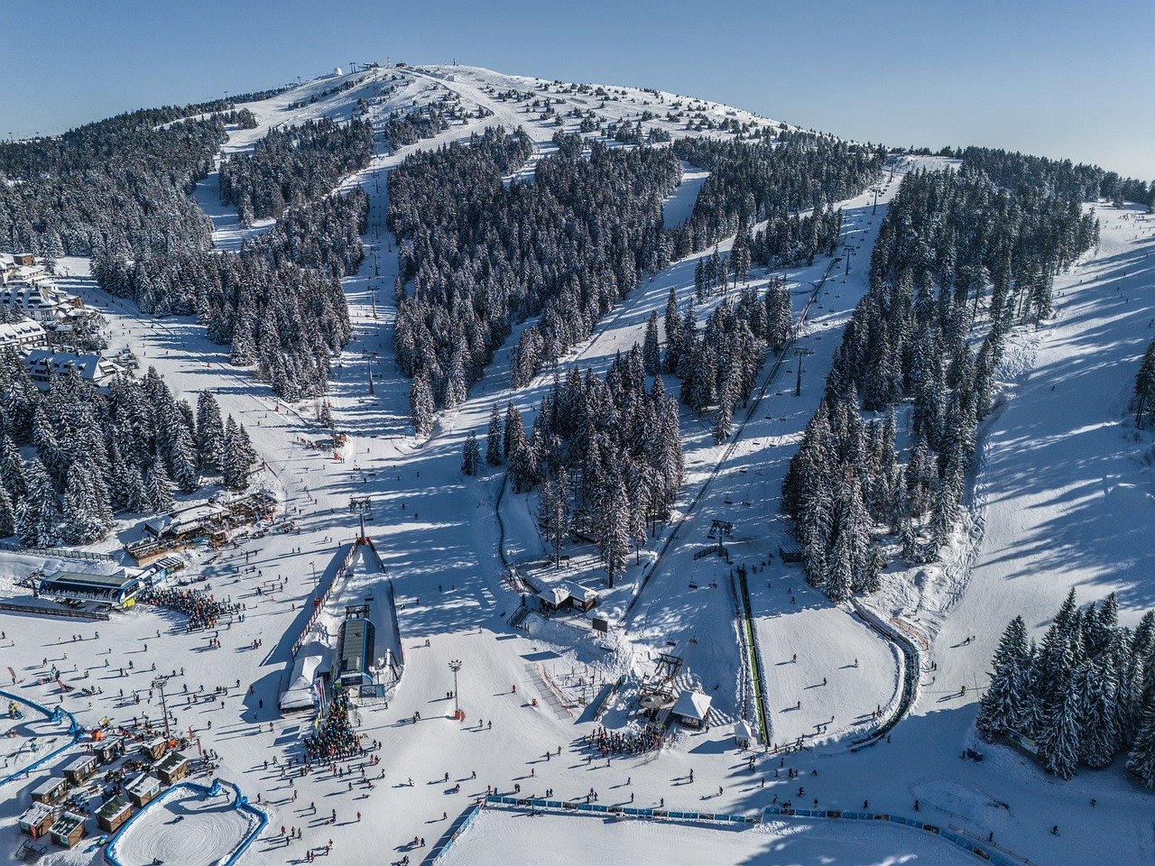 slika iz drona Kopaonik